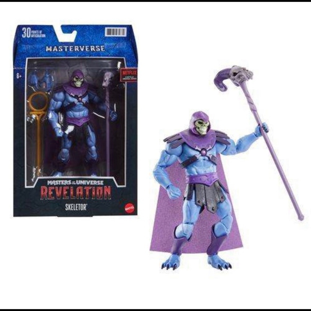 Masters of the Universe Masterverse Revelation Skeletor Classic Action Figure